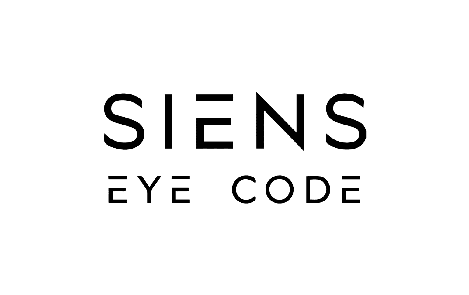 occhiali da vista e da sole Siens Eye Code versione in nero